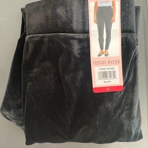 Teddi Rose Women's Velvet Legging, Medium, NWT
